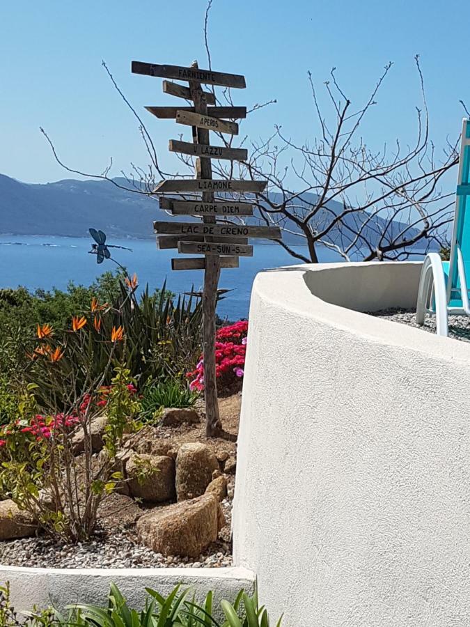 Residence U Melu Grand T3 Jaune A L'Etage Tiuccia Exteriér fotografie